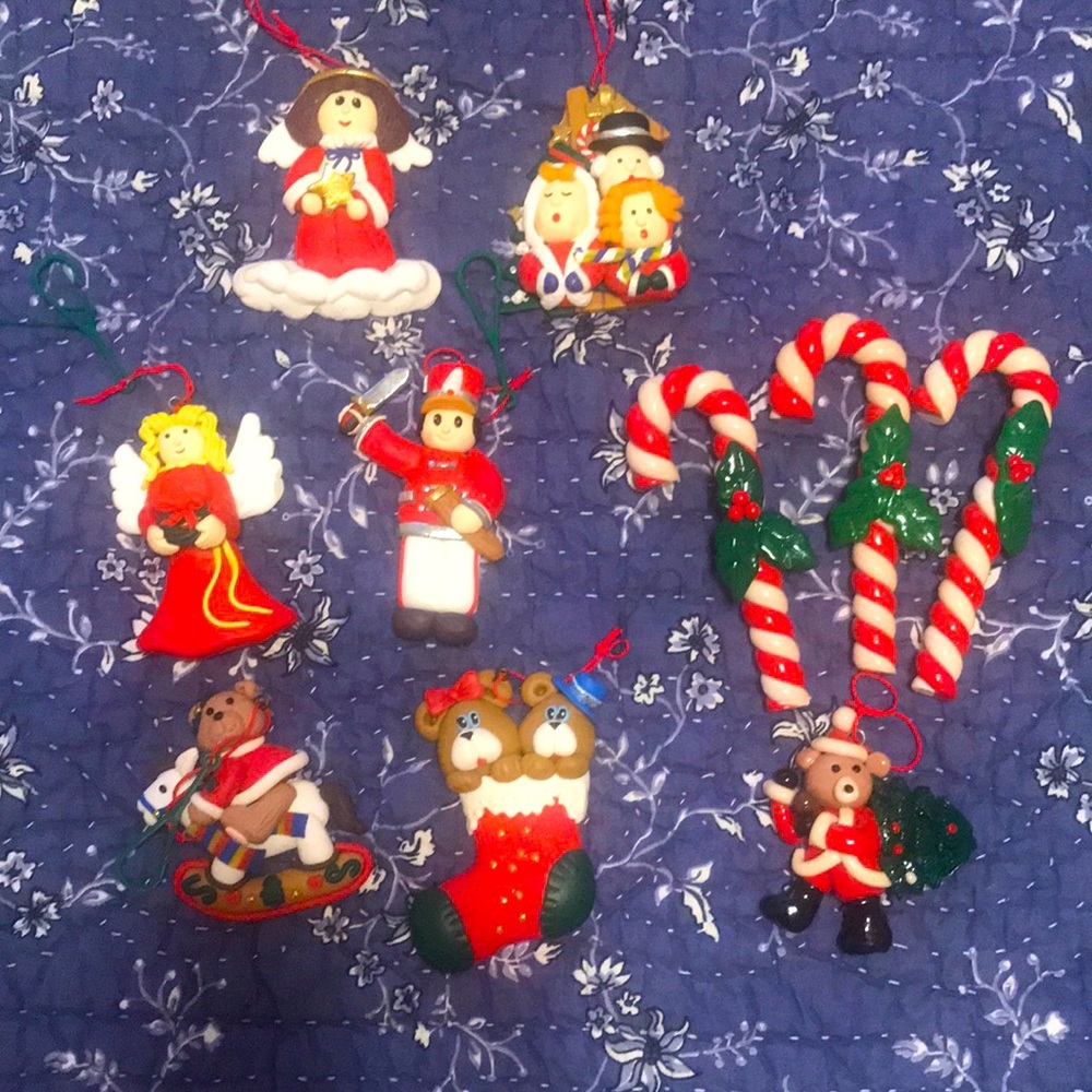 Clay Christmas Ornaments